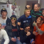 After the Lakers game party