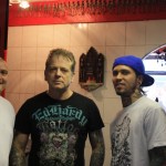 Steven, Owner Kelvyn, an ME @THE TATTOO SHOP