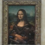 MONA LISA inside the Louvre Museum