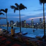 sands hotel rooftop view n pool