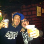 bob an i partyin it up down on Bourbon ST at the infamous "THE DUNGEON"