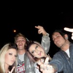 1/9 tailgatin at the Supercross race